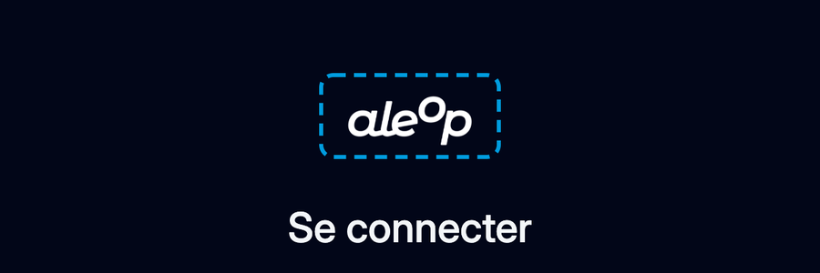Haut de la page de connexion d'un coffre Loksi en thème sombre : le logo de l'entreprise, encadré, est centré au-dessus du titre Se connecter